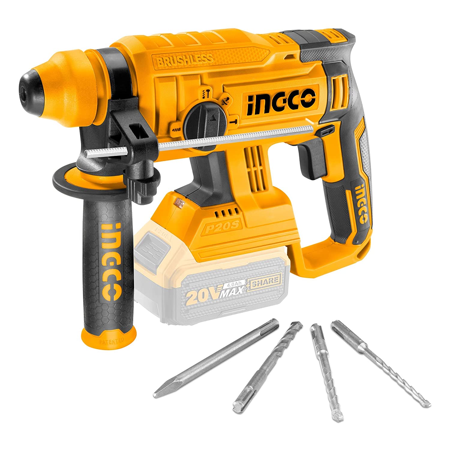 Ingco cordless online hammer drill