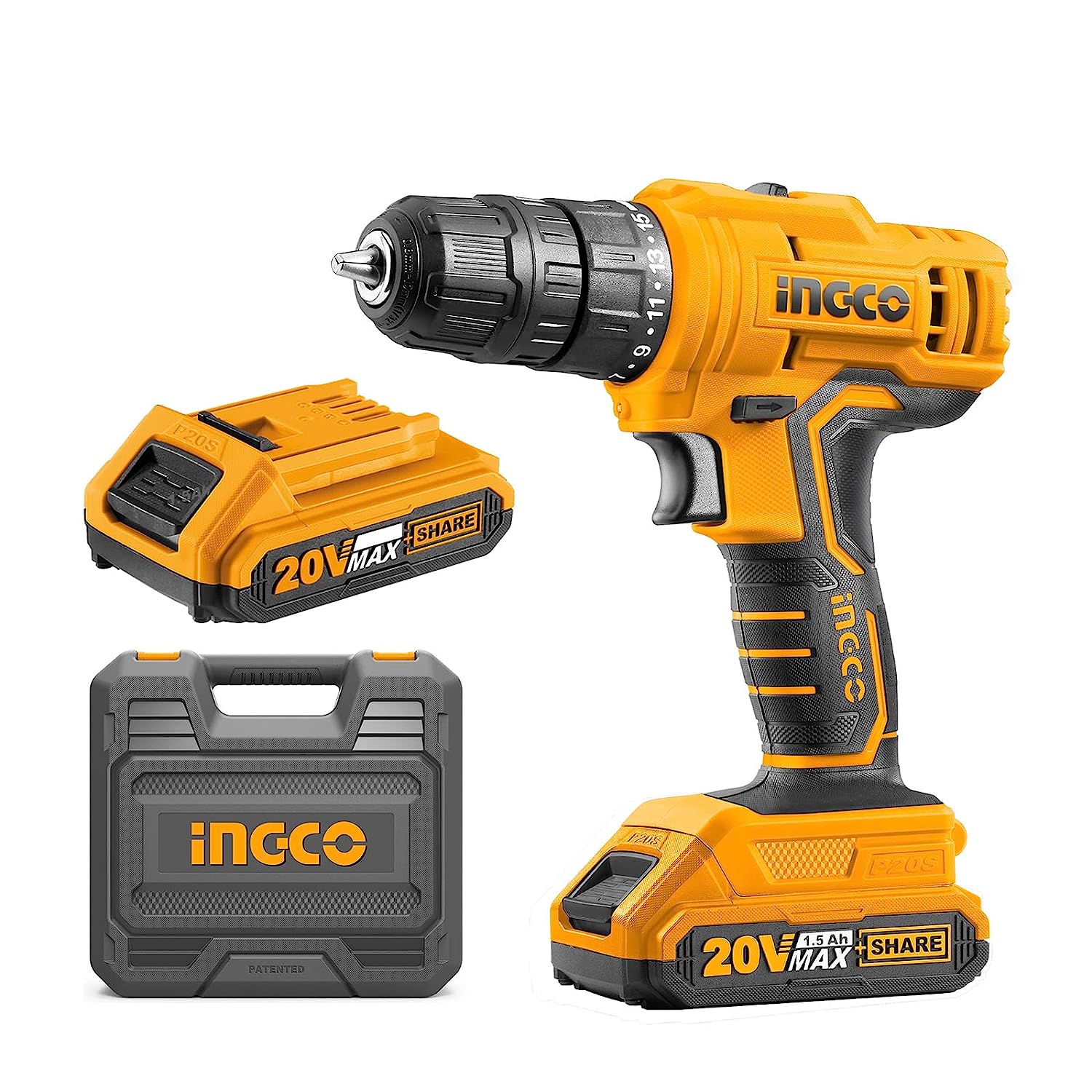 INGCO INGCO Tools & Cordless Drill Machine 20V