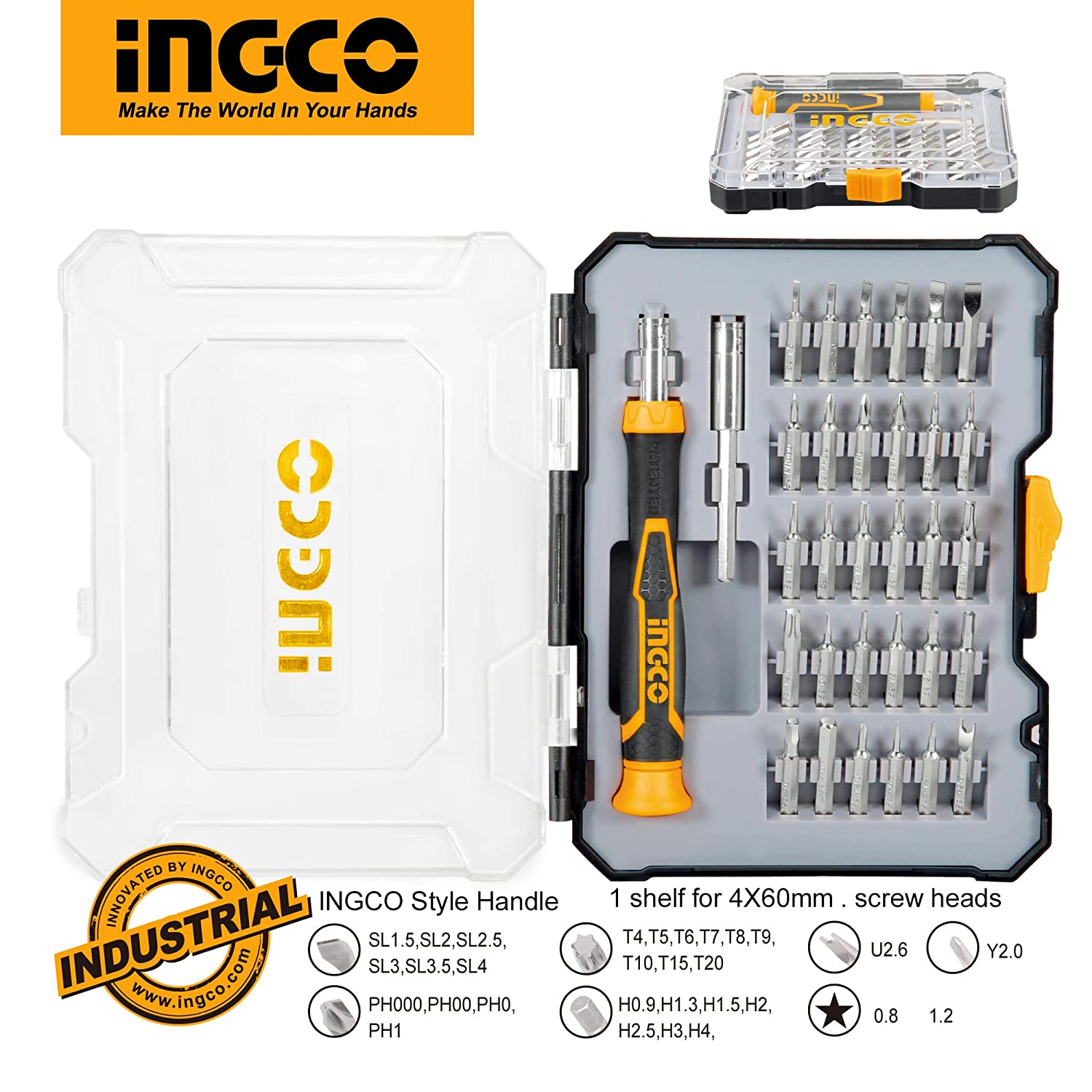 INGCO INGCO Tools screwdriver set precision