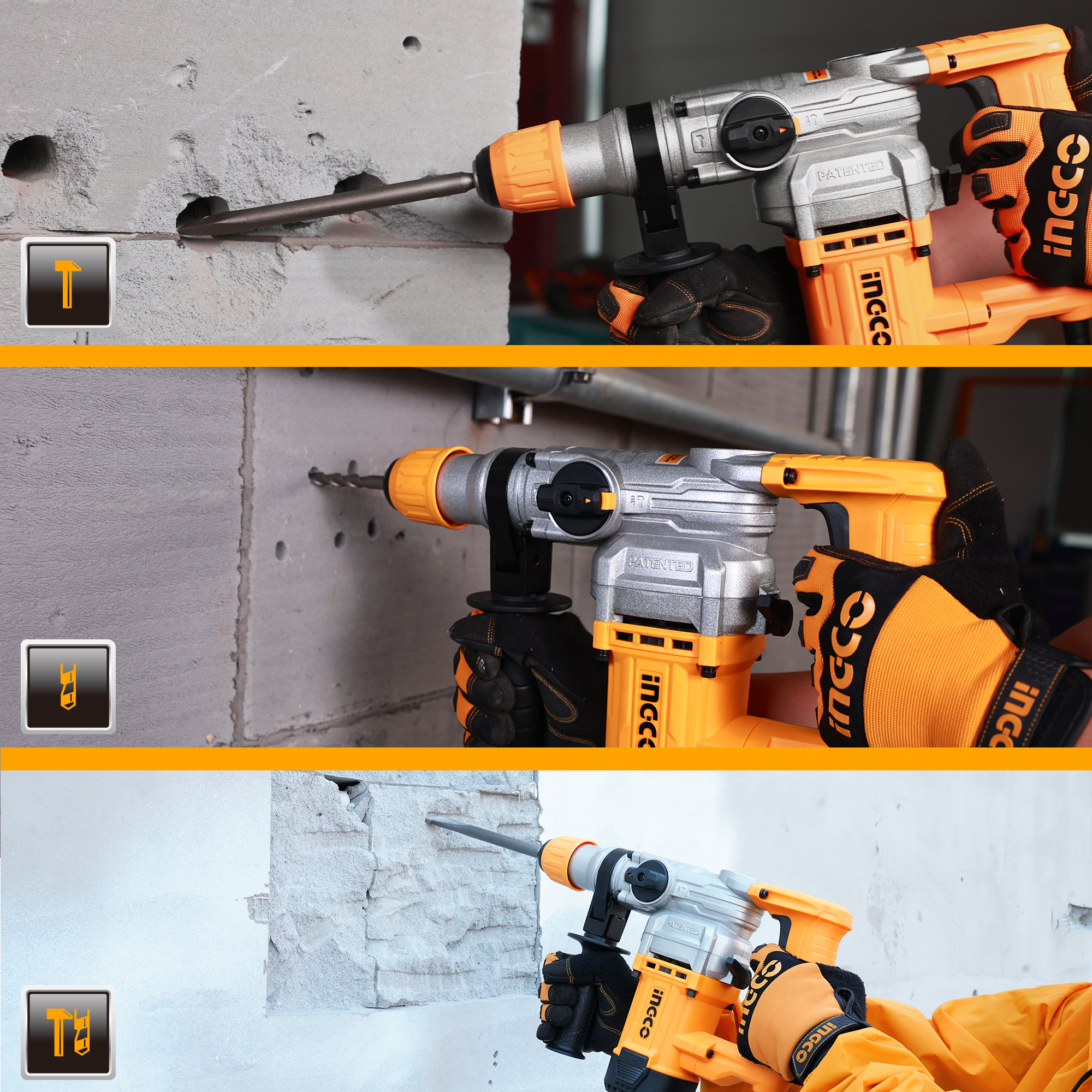 INGCO ingco ingco tool drill machine with hammer